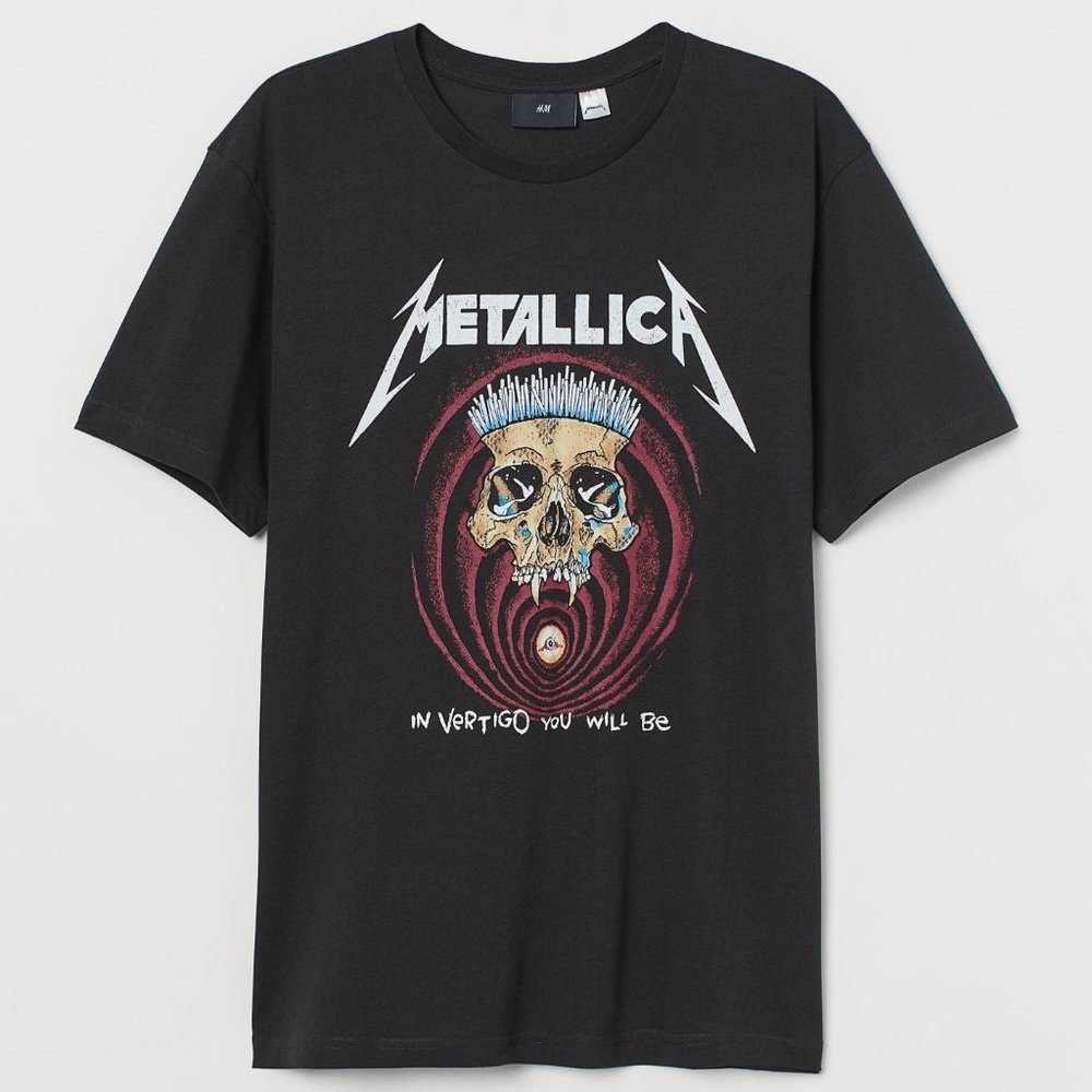 Metallica T Shirt In Vertigo You Will Be, Size Medium
